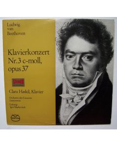 Ludwig van Beethoven (1770-1827) • Klavierkonzert Nr. 3 LP • Clara Haskil