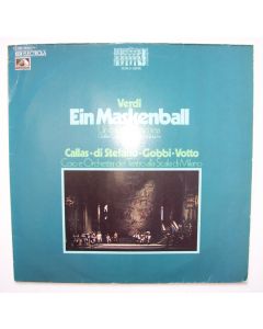 Giuseppe Verdi (1813-1901) • Ein Maskenball LP • Maria Callas