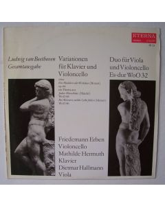 Ludwig van Beethoven (1770-1827) • Variationen für Klavier und Violoncello LP