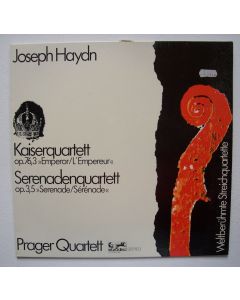 Joseph Haydn (1732-1809) • Kaiserquartett - Serenadenquartett LP • Prager Quartett