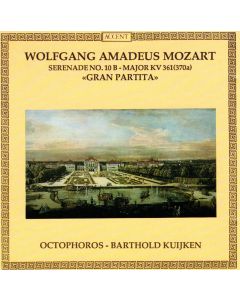 Wolfgang Amadeus Mozart (1756-1791) • Gran Partita CD • Barthold Kuijken