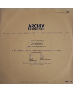 Gregorianik • Primae Vesperae In Nativitate Domini Nostri Jesu Christi 10"
