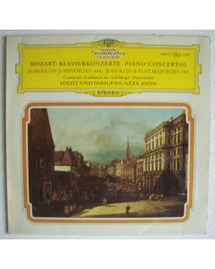 Mozart (1756-1791) • Piano Concertos KV 466 & KV 456 LP • Géza Anda