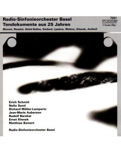 Radio-Sinfonieorchester Basel Tondokumente aus 25 Jahren CD