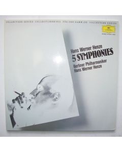 Hans Werner Henze (1926-2012) • 5 Symphonies 2 LPs