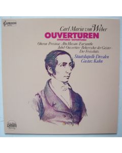 Carl Maria von Weber (1786-1826) - Ouvertüren / Overtures LP