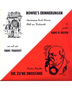 Hans Thaddey • Bowke's Erinnerungen 7"