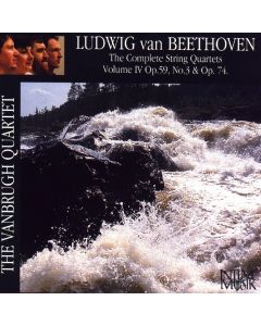 Beethoven (1770-1827) • Complete String Quartets Vol. IV CD • Vanbrugh Quartet