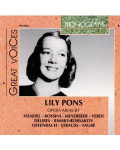 Lily Pons • Great Voices CD