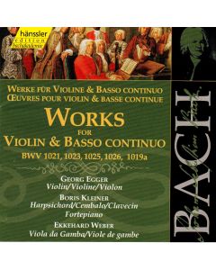 Johann Sebastian Bach (1685-1750) • Works for Violin & Basso continuo CD