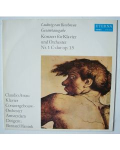 Ludwig van Beethoven (1770-1827) • Konzert für Klavier und Orchester Nr. 1 LP • Claudio Arrau