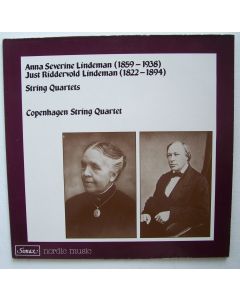 Anne Severine Lindeman (1859-1938) & Just Riddervold Lindeman (1822-1894) - String Quartets LP