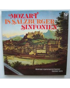 Wolfgang Amadeus Mozart (1756-1791) • 18 Salzburger Sinfonien 6 LP-Box