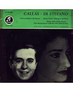 Giuseppe di Stefano & Maria Callas: Puccini (1858-1924) • Und es blitzten die Sterne 7"