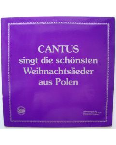 Cantus singt die schönsten Weihnachtslieder aus Polen LP