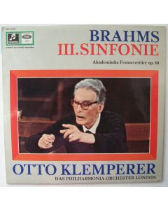 Otto Klemperer: Johannes Brahms (1833-1897) • III. Sinfonie LP