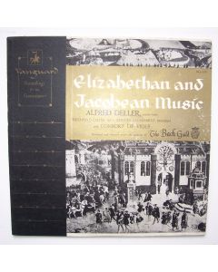 Alfred Deller • Elizabethan and Jacobean Music LP