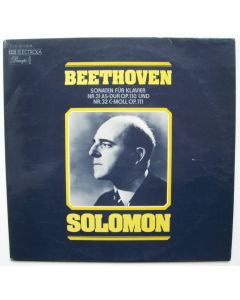 Solomon: Ludwig van Beethoven (1770-1827) • Sonaten für Klavier LP