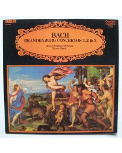 Johann Sebastian Bach (1685-1750) • Brandenburg Concertos 1, 2 & 3 LP