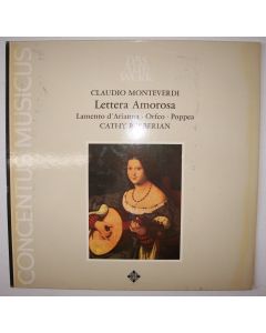 Claudio Monteverdi (1567-1643) – Lettera Amorosa LP - Cathy Berberian