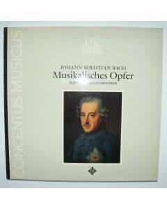Johann Sebastian Bach (1685-1750) • Musikalisches Opfer LP • Nikolaus Harnoncourt