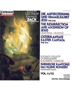 C. P. E. Bach (1714-1788) • Die Auferstehung und Himmelfahrt Jesu 2 CDs