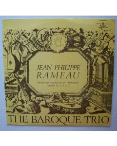 Jean-Philippe Rameau (1683-1764) • Pieces de Clavecin en Concerts LP