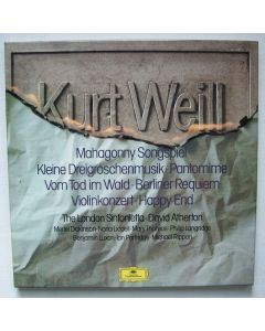 Kurt Weill (1900-1950) • Mahagonny-Songspiel etc. 3 LP-Box