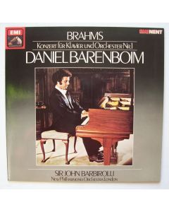 Daniel Barenboim: Brahms (1833-1897): Konzert für Klavier und Orchester Nr. 1 LP