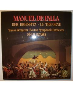 Manuel de Falla (1876-1946) • Der Dreispitz LP • Seiji Ozawa