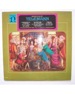 Georg Philipp Telemann (1681-1767) • Concerto in A major for Flute LP • Jean-Pierre Rampal