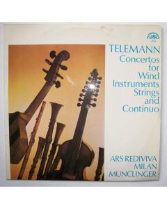 Georg Philipp Telemann (1681-1767) • Concertos for Wind Instruments LP
