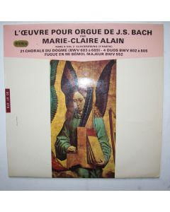 Johann Sebastian Bach (1685-1750) • L'Oeuvre pour Orgue LP • Marie-Claire Alain-1