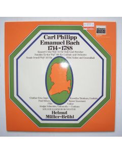 Carl Philipp Emanuel Bach (1714-1788) • Konzert G-Dur WqV 34 LP