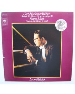 Leon Fleisher: Carl Maria von Weber (1786-1826) • Sonate für Klavier Nr. 4 e-moll op. 70 LP