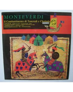 Claudio Monteverdi (1567-1643) – Il Combattimento di Tancredi e Glorinda LP