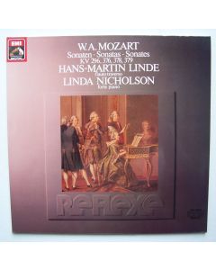Mozart (1756-1791) • Sonaten - Sonatas LP • Hans-Martin Linde, Linda Nicholson