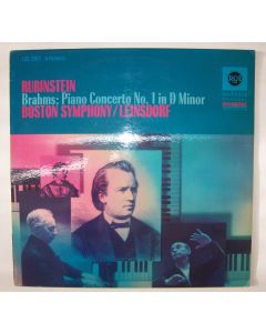 Johannes Brahms (1833-1897) • Piano Concerto No. 1 LP • Artur Rubinstein