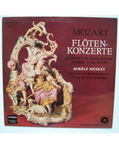 Wolfgang Amadeus Mozart (1756-1791) • Flötenkonzerte LP • Aurèle Nicolet