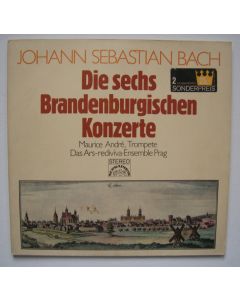 Johann Sebastian Bach (1685-1750) • Die sechs Brandenburgischen Konzerte 2 LPs