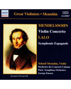 Yehudi Menuhin • Mendelssohn, Lalo, Chausson CD