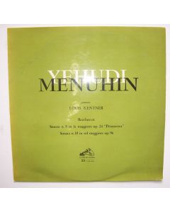 Ludwig van Beethoven (1770-1827) • Sonata N. 5 LP • Yehudi Menuhin