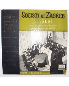 Solisti di Zagreb play Vivaldi LP