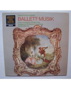 Georg Friedrich Händel (1685-1759) • Ballett-Musik LP • Neville Marriner