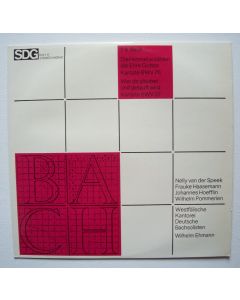 Johann Sebastian Bach (1685-1750) • Die Himmel erzählen die Ehre Gottes LP