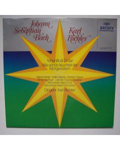 Bach (1685-1750) • Magnificat D-Dur / Wie schön leuchtet der Morgenstern LP