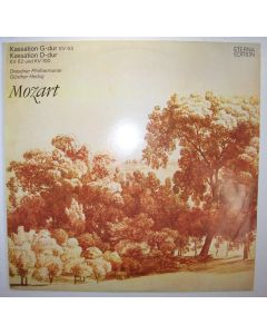 Wolfgang Amadeus Mozart (1756-1791) • Kassationen LP • Günther Herbig