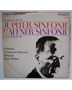 Bruno Walter: Wolfgang Amadeus Mozart (1756-1791) - Jupiter-Sinfonie LP