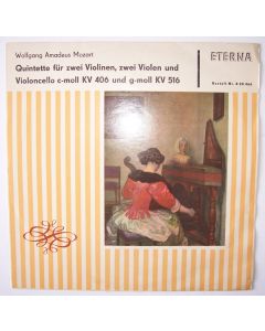 Mozart (1756-1791) • Quintette c-moll KV 406 & g-moll KV 516 LP • Ulbrich Quartett