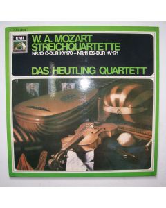 Wolfgang Amadeus Mozart (1756-1791) • Streichquartette LP • Heutling Quartett